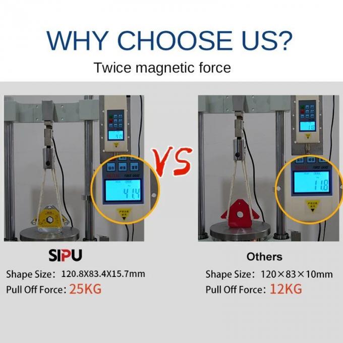 Switchable Welding Magnet 3′′/4′′/5′′arrow Welding Magnet/ Ferrite Magnetic Welding Holder
