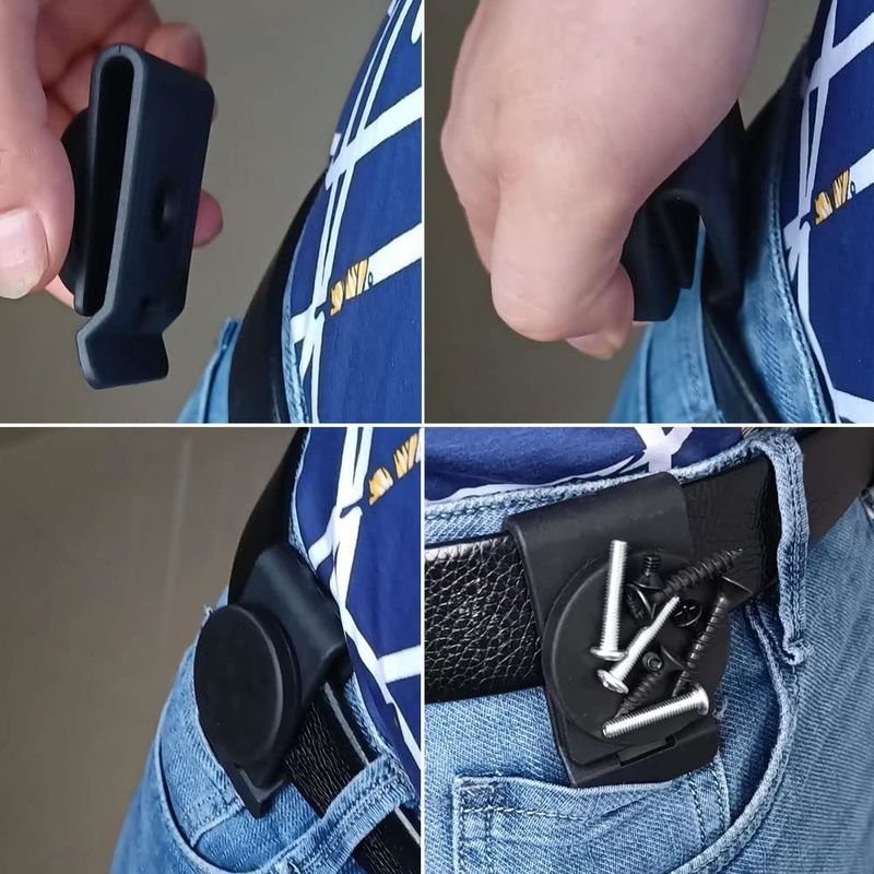 OEM Ağır Görevli Manyetik Kemer Klipleri Dikişler Dikişler Dikiş çeviriciler Metal Aksesuarlar