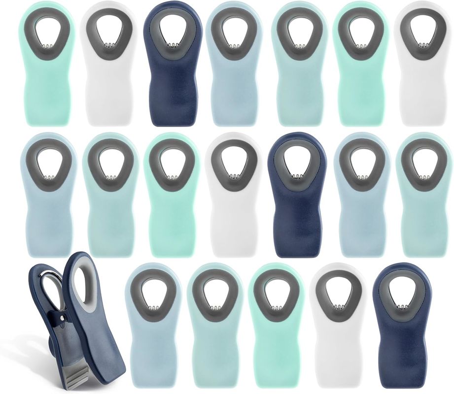 20Pcs Güçlü Manyetik Klipler Magnetik Çanta Klipler Gıda Depolama için Hava Sıkı Dükkanlı Dükkanlı