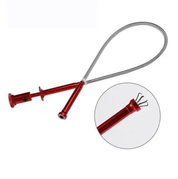 Paslanmaz Çelik Esnek 2 Ayaklık Manyetik Alıcı Pençeler Yakalayıcı Araç Çoklu Kullanımlar İçin Özel W / LED Işık