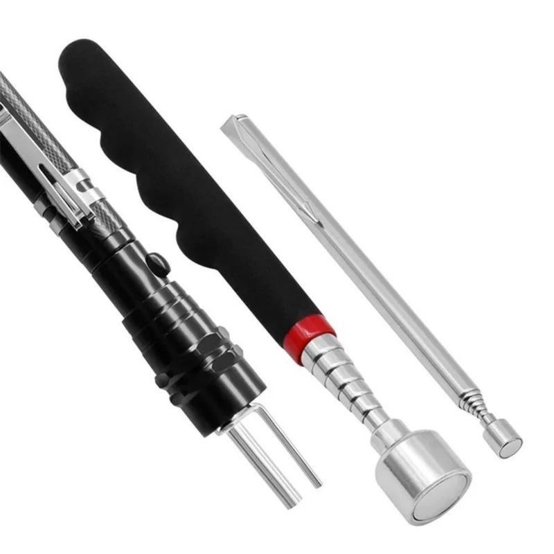 Manyetik Alıcı Aracı Genişletilebilir Kalem Tipi Paslanmaz Çelik Stik
