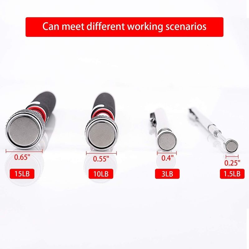 Araç Tamiri için LED Işıklı Esnek Denetim Aracı Manyetik Alıcı Aracı