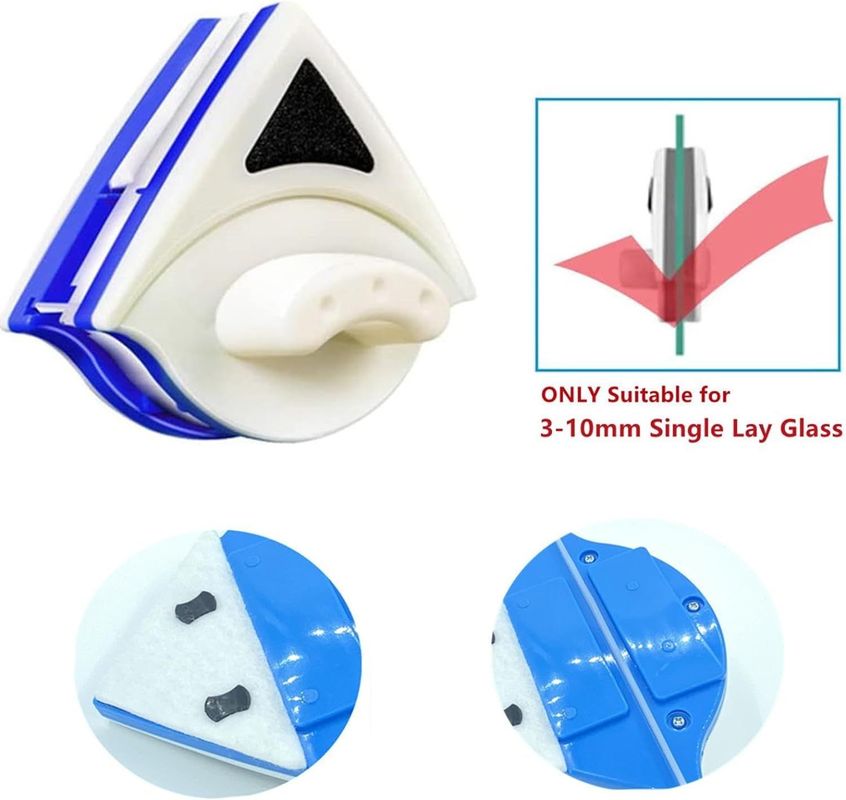 Magnetik Pencere Temizleyicisi, Çift Taraflı Pencere Fırçası Cam Silgi Temizleme Araçları Satılık