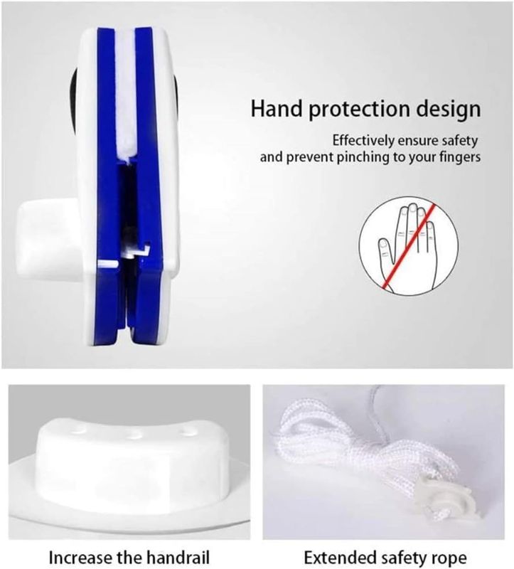 Magnetik Pencere Temizleyicisi, Çift Taraflı Pencere Fırçası Cam Silgi Temizleme Araçları Satılık
